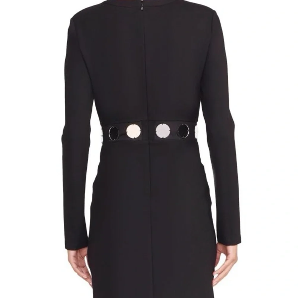 New NWT STAUD Asher Minidress Black - Picture 4 of 4